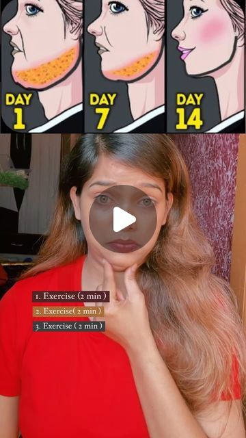 Muskan Rana Yoga on Instagram: "Sharp jawline? 💙✨  #muskanrana #jawline #doublechin #facefat #yogawithmuskan #yoga #faceyoga" Sharp Jawline Exercises Women, How To Get Sharp Jawline, Sharp Jawline Exercises, Face Massage For Slimmer Face, Jawline Exercise Women, Sparkly Eyeshadow Tutorial, Glitter Eyeliner Tutorial, Glitter Eyeshadow Tutorial, Face Message