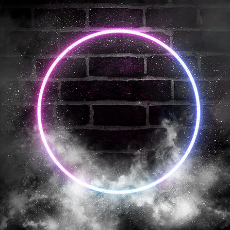 Neon Circle, Blurred Background Photography, Desktop Background Pictures, Black Background Photography, Neon Backgrounds, Blur Photo Background, Photo Background Images Hd, Brick Wall Background, Blur Background In Photoshop