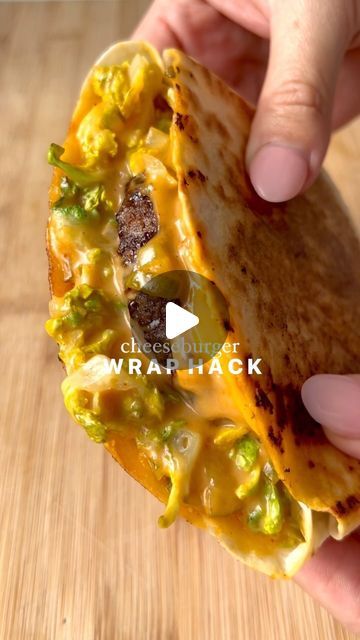 Elizabeth (Lilly) Assender on Instagram: "Ep 9/10 Easy WFH Lunches - cheeseburger wrap hack 🍔🌱

I’ve made this so many times but this is the 1st time it’s fully vegan and it SO GOOD! That burger sauce is banging too 😮‍💨

Ingredients (serves 1) 
1 wrap 
1 meat free burger, I used @movingmountainsfoods *pr
2 slices of cheese, I used @violife_foods 
Lettuce 

Burger Sauce 
2 tbsp vegan mayo, I used @hellmannsuk 
1 tbsp ketchup 
1/2 dijon mustard 
pinch of garlic granules and paprika 
Salt 
1 gherkin
1 tbsp finely chopped white onion 
2 tbsp white wine vinegar (sub for gherkin juice from the jar) 

Method:
1. Cook your burger as per packet instructions. 
2. Mix together the sauce ingredients. 
3. Assemble the wrap, 2 slices of cheese, burger sauce, lettuce, burger and fold in from the side Cheese Burger Sauce, Lettuce Burger, Cheeseburger Wrap, Vegan Cheeseburger, Cheeseburger Wraps, English Mustard, Crispy Cheese, Vegan Mayo, Cheese Burger