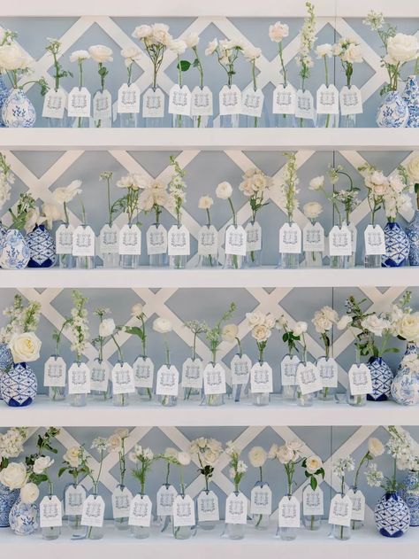 Pre Wedding Party, Hunter Wedding, Something Blue Bridal, Hydrangea Colors, Blue Bridal Shower, Festa Party, Blue Bridal, Coastal Wedding, Seating Chart Wedding