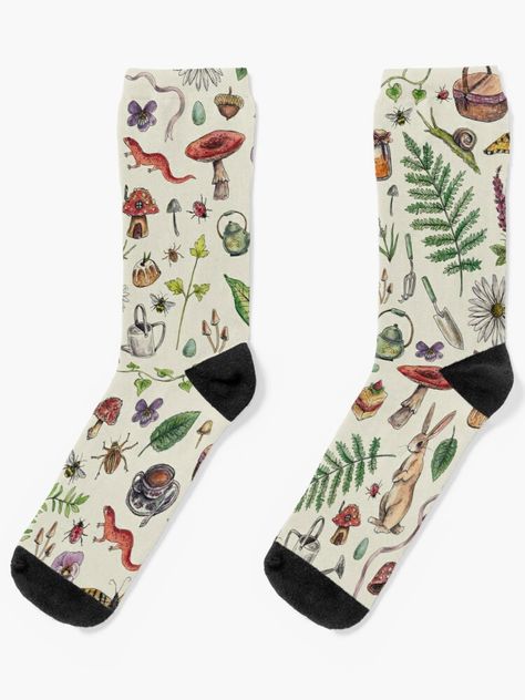 Cottagecore Clothes, Green Socks, Art Socks, Cottagecore Outfits, Boys Socks, Cute Socks, Colorful Socks, Hippie Outfits, Classy And Fabulous