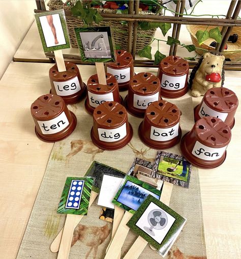 Phonics Outdoors Eyfs, Phonics Provision Eyfs, Literacy Outdoors Early Years, Year 1 Writing Activities, Eyfs Phonics Activities, Phonics Area Eyfs, Outdoor Continuous Provision Eyfs, Reception Activities Eyfs, Eyfs Writing Activities