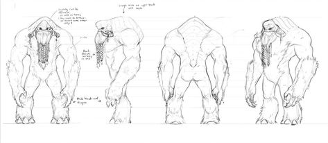 NPC Model Sheet by david-sladek Monster Character Sheet, Modelling Reference, Monster Creature, Blue Frog, Character Reference Sheet, Horror Cartoon, Character Turnaround, Character Model Sheet, Monster Characters