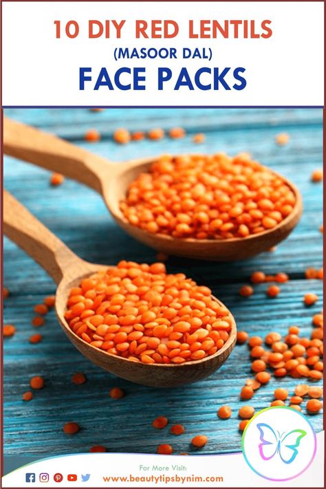 Masoor Dal Face Pack, Neem Powder, Multani Mitti, Get Glowing Skin, Red Lentils, Sleep Masks, Remove Dark Circles, Natural Exfoliant, Homemade Remedies