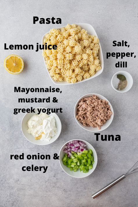 Quick and easy Tuna pasta salad - Lifestyle of a Foodie Easy Tuna Pasta Salad, Easy Tuna Pasta, Tuna Pasta Salad Recipes, I Lost 100 Pounds, Lifestyle Of A Foodie, Tuna Pasta Salad, Tuna Salad Pasta, Healthy Tuna, Tuna Pasta