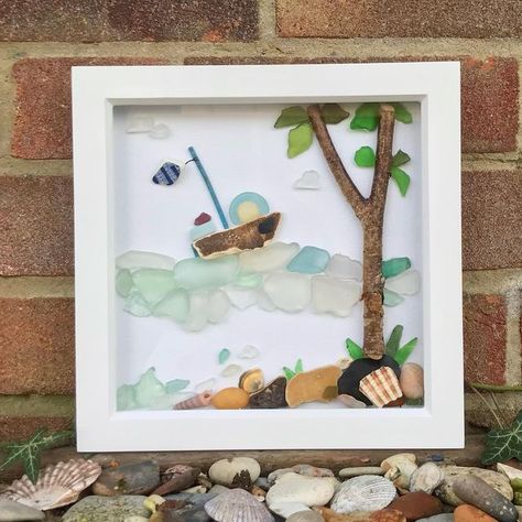 Sea Glass Diy, Sea Treasure, Sea Glass Art Diy, Driftwood Ideas, Treasure Beach, Beach Themed Crafts, Sea Glass Art Projects, Beach Artist, Sea Gifts