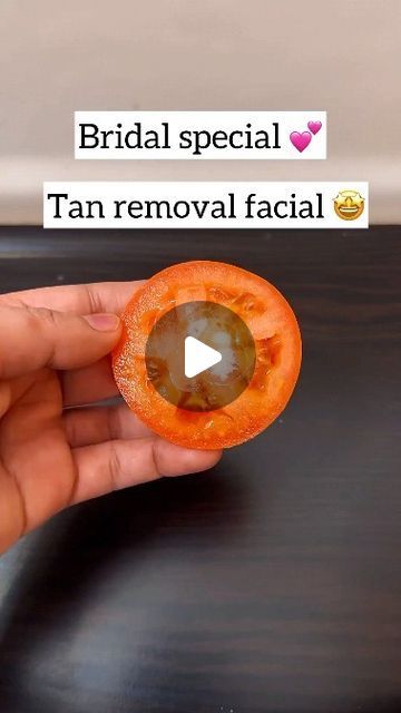 HomeBeautyHack on Instagram: "Bridal special ✨tan removal facial 🌸
Ingredients 
Step 1 - scrubbing ( tomato + honey + sugar)
Step 2 - face pack ( tomato + rice flour + coffee powder)
.
.
.
.
.

Cc 👉@anubeauty.tips ❤️
.
.
#facial #facials #facialtreatment #facialmassage #facialcare #glow #glowingskin #glowingskincare #glowingface #glowingskintips
#glowing skinnaturally #glowingbody #trending #viralreels #reels #reelsinstagram #reelitfeelit 

Disclaimer : These videos are intended for informational
purposes only. All information I provide on this Account 
with these videos should not be considered as a
substitute for prescription suggested by beauty, diet and
health care professionals. Viewers are subjected to use
these information at their own risk. This account  doesn’t
take any responsi Face Pack For Removing Tan, Rice Powder Face Pack For Glowing Skin, Tomato For Face Glowing Skin, Tomato Scrub For Face, Face Packs For Tan Removal, Tomato Face Pack For Glowing Skin, Rice Flour Face Mask For Tan Removal, Face Pack With Coffee Powder, Coffee Tan Removal Pack