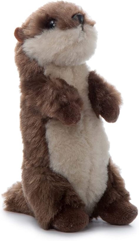 Otter Stuffed Animal, Sleeping Otters, Otter Plush, Zoo Toys, Realistic Stuffed Animals, Cute Squishies, Emotional Support Dog, River Otter, Petting Zoo