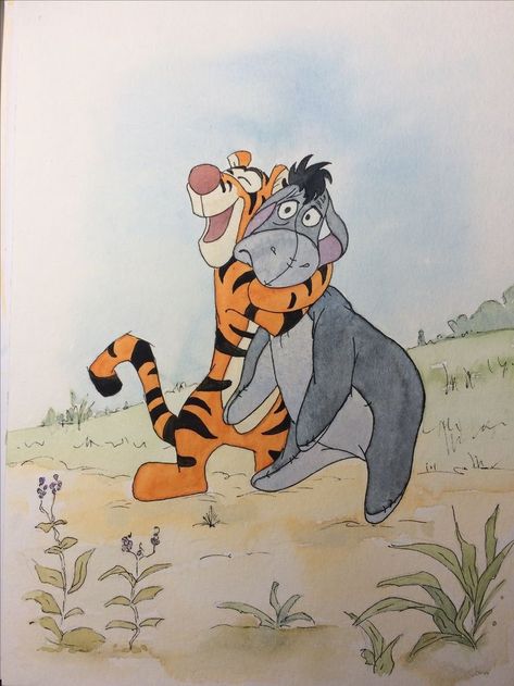 Eeyore Pfp, Tigger Tattoo, Eeyore Images, Tigger And Eeyore, Good Animated Movies, Disney Princess Moana, Bambi Disney, Winnie The Pooh Pictures, Floral Wallpaper Iphone