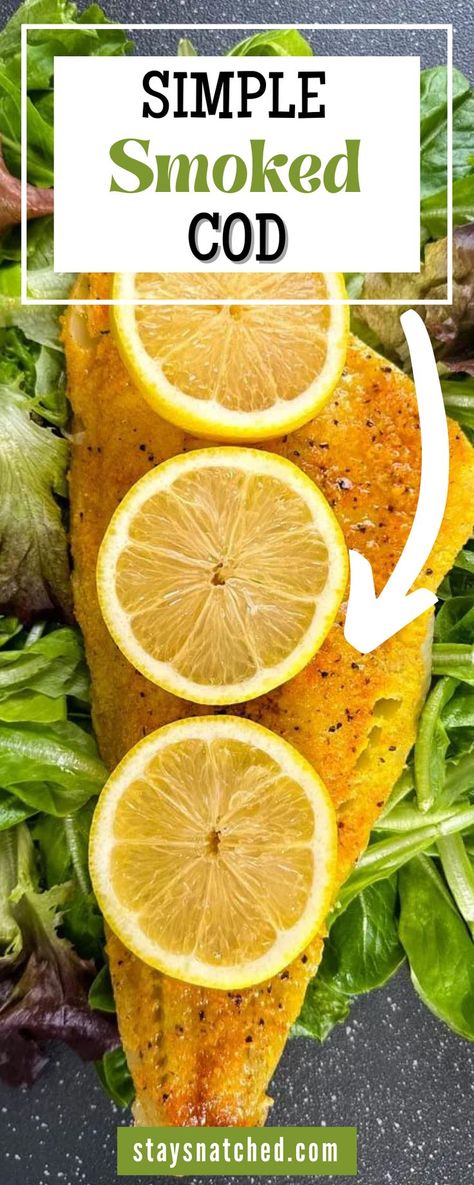 How To Cook Cod, Smoked Fish Recipe, Smoked Cod, Smoker Recipes Electric, Grilled Cod, Cod Fish Recipes, Grilled Fish Recipes, Cod Recipe, Fish Fillets