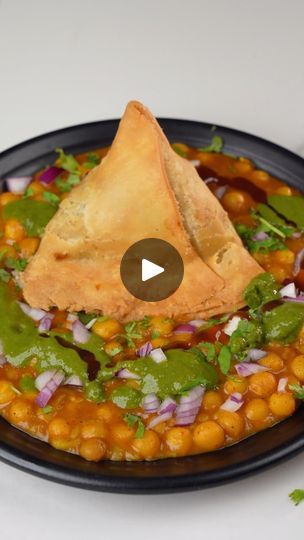 Ragda Recipe, Chana Chaat Recipe, Chana Recipe, Party Cooking, Chaat Recipe, Indian Snacks, Cooking Food, Snacks