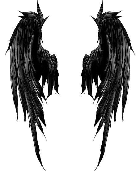 Devil Wings Tattoo, Evil Wings, Devil Wings, Remove Bg, Anime Black, Line Art Tattoos, Wings Tattoo, Black Wings, Angels And Demons