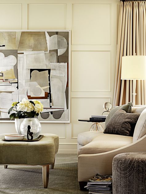 Barbara Barry Living Room, Barbara Barry Interiors, Barbara Barry, Design Salon, Study Design, Contemporary Office, Neutral Interiors, Pacific Palisades, Top Interior Designers