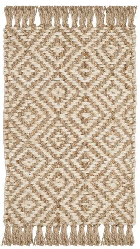 Stokes Natural Fiber Hand Tufted Ivory Area Rug Hand Woven Rug, Beach House Style, Light Blue Area Rug, Contemporary Bedroom Decor, Natural Area Rugs, Organic Pattern, Natural Fiber Rugs, Ivory Area Rug, Sisal Rug