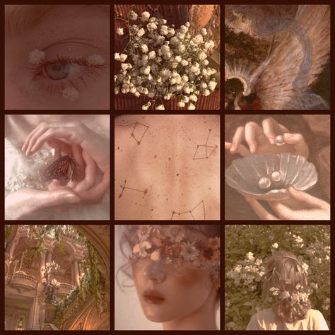 Unexpected Color Palettes, Romance Mood Board, Magic Moodboard Aesthetic, Nature Mood Board, Angelcore Moodboard, Dnd Character Mood Board, Fairy Aesthetic Moodboard, Fantasy Aesthetic Collage, Pretty Moodboards