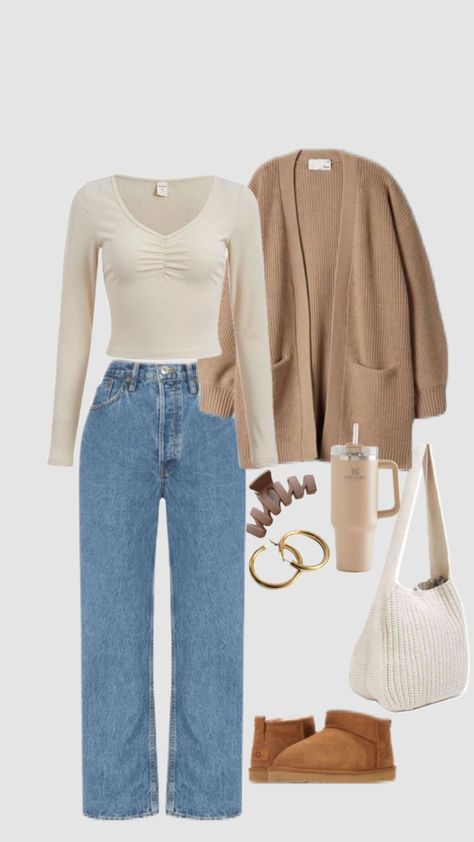 Modesty Outfits, Cute Modest Outfits, Casual Preppy Outfits, Everyday Fashion Outfits, Aesthetic Love, Mode Inspo, Cute Everyday Outfits, Looks Chic, Cute Simple Outfits