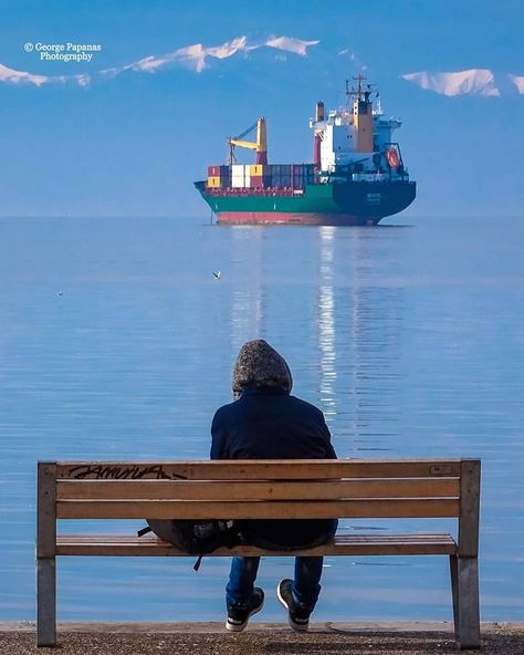 @merchant_navy_world shared a photo on Instagram: “Enjoying the beautiful view Credit @georgepapanas Follow ⬇️ @im_sumit_yadav ⬅️ @merchant_navy_world ⬅️ ⚓⚓⚓⚓⚓⚓⚓⚓ #merchantnavy…” • Jan 30, 2021 at 8:24am UTC Merchant Navy Couple, Navy Couple, Kapal Feri, Full Hd Wallpaper Download, Marine Wife, Pilots Aviation, Merchant Navy, Merchant Marine, Navy Wallpaper