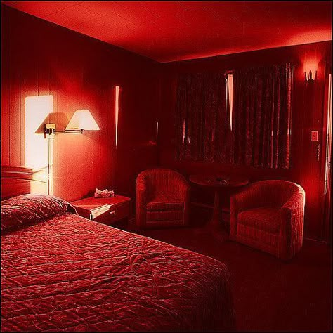 Aesthetic Red Room, Cheap Motels, Red Aesthetics, Motel Room, Neon Noir, By Any Means Necessary, Red Light District, Red Room, Aesthetic Red