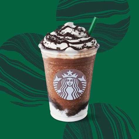 Starbucks Mocha Cookie Crumble Frappuccino® Blended Beverage 🍪 Mocha Cookie Crumble Starbucks, Starbucks Cookie Crumble Frappuccino, Starbucks Mocha Cookie Crumble, Mocha Cookie Crumble Frappuccino, Cookie Crumble Frappuccino, Starbucks Cookie, Chocolate Frappuccino, Starbucks Cookies, Mocha Cookie Crumble