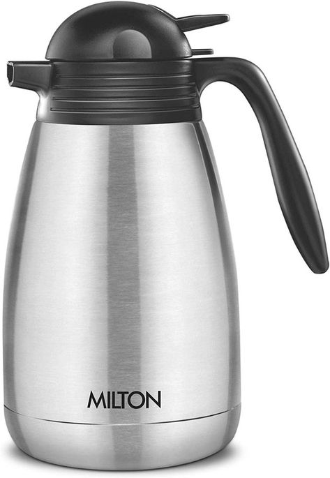 Indian Top Deal on Twitter: "*Milton Thermosteel Carafe 1500 ML - Steel Plain* ~mrp - 1454~ price - 1134 link - https://t.co/86vd1l58hx more - https://t.co/NVytuvUvV1 https://t.co/LgZ8PqVm7e" / Twitter Hot Beverage Dispenser, Tea Flask, Cold Tea, Thermal Flask, Coffee Carafe, Types Of Insulation, Cold Coffee, Drink Dispenser, Vacuum Flask