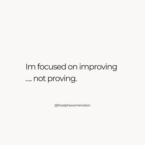 Have you ever felt like you’re constantly trying to prove yourself to others but still feel unfulfilled? Stop chasing validation and start focusing on self-improvement. Here’s how: Self-Reflection: Take time daily to reflect on your goals and progress. Are you doing things to impress others or to genuinely improve yourself? Set Personal Goals:Shift your focus from external approval to personal growth. Set goals that challenge you and bring fulfillment. Celebrate Small Wins: Recognize an... Quotes About Focusing On Your Own Life, Prove To Yourself Quotes, Trying To Impress Others Quotes, Keep Goals To Yourself Quotes, Stop Trying To Prove Yourself Quotes, Don't Take Anything Personally, Don't Take Things Personally, Dont Take Anything Personally, Not Taking Things Personally