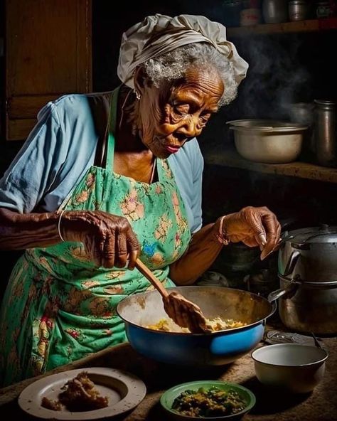 Black Elderly Women, African Ancestors Art, Black Grandma Aesthetic, Old Black Women, Black Grandma, Grandma Black, Grandma Aesthetic, African American Artwork, Black Woman Artwork