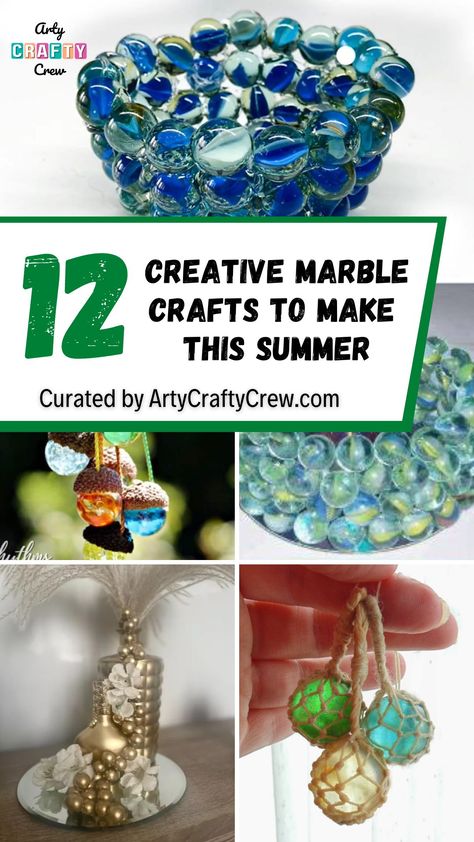 Discover unique marble crafts to make, including DIY projects for home accessories. Easy tutorials and inspiration for kids and adults. Sun Catchers Diy How To Make, Diy Marble Crafts, Sun Catchers Diy, Glass Bead Crafts Diy, Marble Crafts, Projects For Home, Glass Bead Crafts, Marbles Crafts, Unique Marble