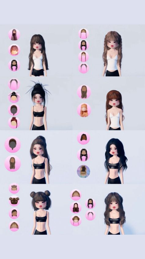 Dress to Impress hair stacking layering combos for Roblox dti Dti Outfits Ideas Layering, Dti Outfit Layering, How To Make A Robe In Dress To Impress, How To Get Lashes In Dress To Impress, Dress To Impress Outfits Layering, Layered Dti Outfits, Layering Outfits Dti, Dti Outfits Layering, How To Layer In Dress To Impress