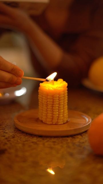 unique , creative , artsistic and tasteful shaped candles on Instagram: "I love food , actually anything that in the food shape 🌽🕯 Check out sculpturestuff.com for more unique candles 😏" Gifts For Elderly, Shaped Candles, Luxury Gifts For Women, Food Shapes, Unique Valentines Gifts, Unique Housewarming Gifts, Pasta Shapes, Unique Candles, Candle Shapes