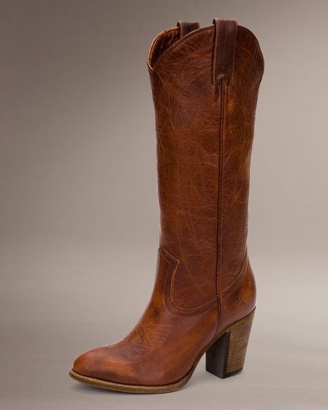 Womens Leather Boots - New Arrivals | The FRYE Company Frye Cowboy Boots, Boots 2022, Women's Cowboy Boots, Ankle Cowboy Boots, Womens Cowgirl Boots, Leather High Heel Boots, Mama Bird, The Frye Company, Country Boots