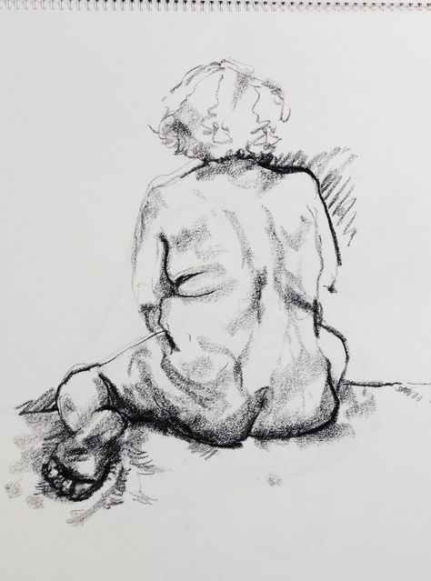 Life Drawing Female, Model Vivant, Drawing Models, Bd Art, Human Figure Drawing, Charcoal Art, Figurative Artwork, Figure Sketching, Anatomy Drawing