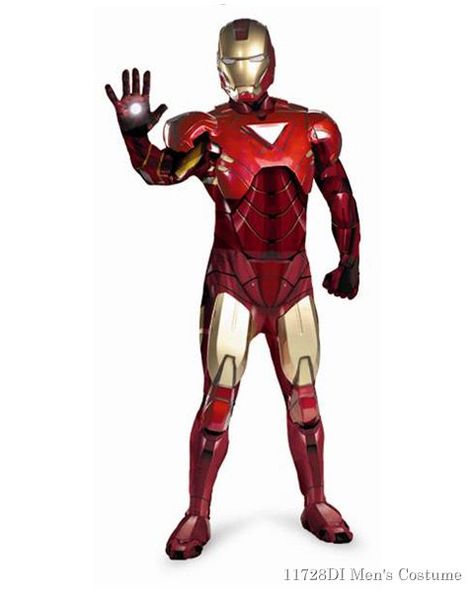 Collectors Edition Iron Man 2 Mark VI Mens Costume This professional quality Iron Man 2 Mark VI costume will definitely impress at this year's Halloween party! The Men's Collectors Iron Man Halloween Costume, Ironman Costume, Avengers Costumes, Iron Man 2, Iron Man Movie, Mark 6, Marvel Iron Man, Hero Costumes, Man Movies