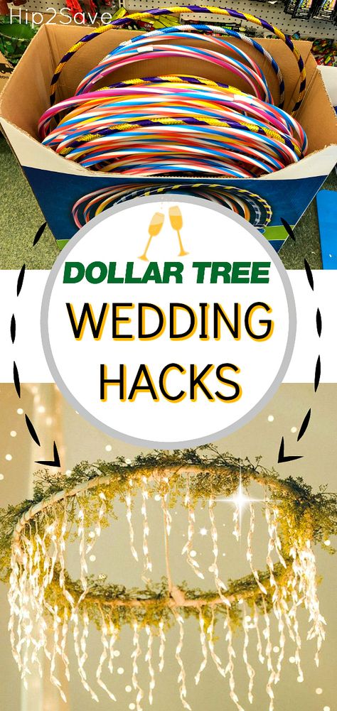 Dollar Tree Wedding, Wedding Hacks, Diy Wedding On A Budget, Frugal Wedding, Rustic Wedding Decorations, Wedding On A Budget, Wedding Decorations On A Budget, Future Wedding Plans, Cute Wedding Ideas