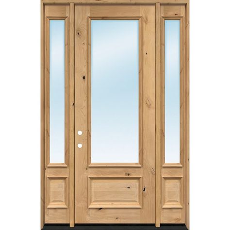 Discount Wood Doors - Houston Door Clearance Center Exterior Doors With Sidelights, Craftsman Doors, Alder Doors, Knotty Alder Doors, Mahogany Wood Doors, French Double Doors, Glass Doors Patio, Wood Entry Doors, Wood Exterior Door