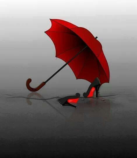 .. Wallpaper Crafts, Color Splash Photography, Red Photography, Splash Photography, Umbrella Art, Red Umbrella, Romantic Images, Whatsapp Wallpaper, Under My Umbrella