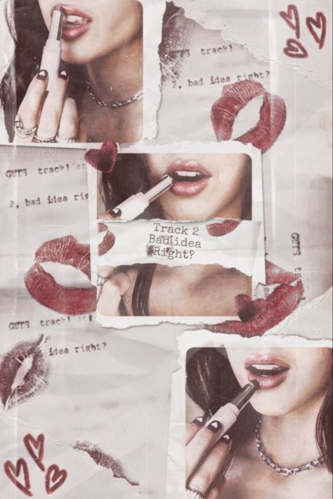 Bad Idea, Olivia Rodrigo, A Woman, Collage