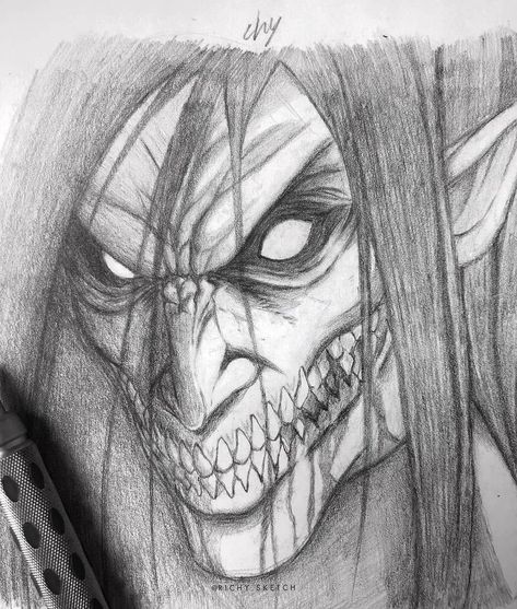 Attack On Titan Tattoo, Naruto Sketch Drawing, Naruto Sketch, Best Anime Drawings, Anime Drawing Books, Attack On Titan Art, Cool Sketches, Dragon Ball Art, Anime Character Drawing