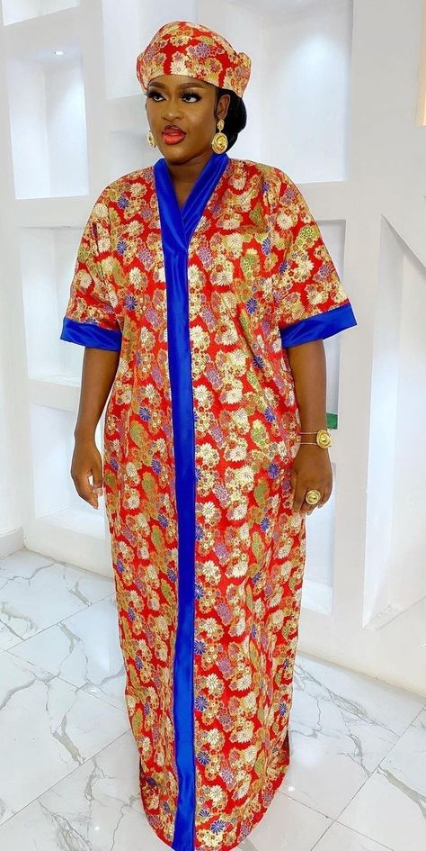 Lastest Style For Bubu, Lastest Style For Ankara Bubu, Booboo Gown Styles, How To Cut Bubu Gown Styles, Lastest Style For Ankara, Bubu Gowns, Pin Pictures, Boubou Styles, Ankara Skirt Styles