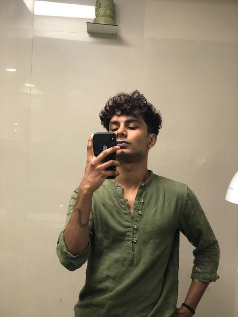 #kurta #aesthetic #outfits #shirt Kurta Poses For Men Aesthetic, Boy In Kurta Aesthetic, Indian Kurta Aesthetic, Desi Boy Aesthetic Kurta, Aesthetic Kurtas For Men, Kurta Mirror Selfie, Boys In Kurta Aesthetic Pics, Kurta Outfits For Men, Kurta Photoshoot Ideas