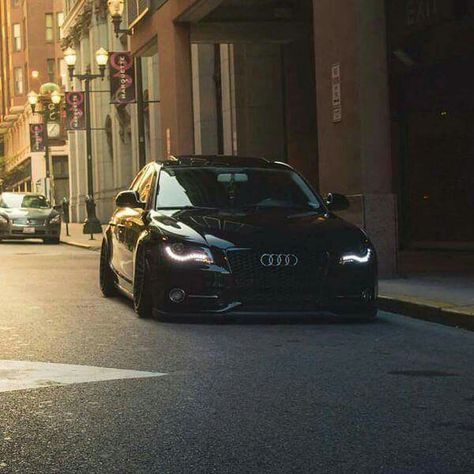 Audi S4 B8, Audi A4 Black, Audi B8, Audi Sports Car, Audi Wagon, Bmw Convertible, Slammed Cars, Audi Allroad, Audi S6