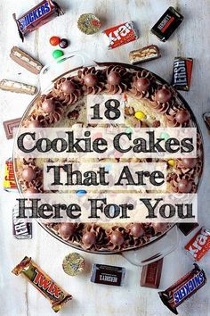 Chocolate Chip Cookie Cake, Cookie Cake Birthday, Cookie Cakes, Cookie Pizza, Cookie Cake Recipe, Let You Down, Cookie Cake, Sweets Treats, Cake Cookies