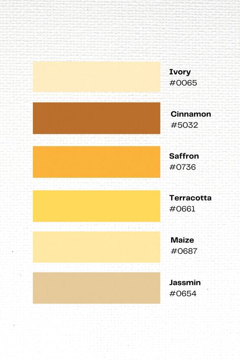 Yellow And Terracotta, Honey Yellow Color Palette, Terracotta Yellow Color Palette, Yellow And Brown Palette, Yellow And Brown Color Palette, Saffron Color, Palette Terracotta, Honey Pallete, Yellow Brown Color Palette