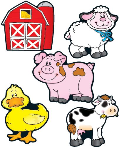 FARM ANIMAL FREE PRINTABLES | Farm Animals Friday ! Animal Clipart Free, Farm Animals Pictures, Farm Lessons, Farm Animals Activities, Old Macdonald, Farm Unit, Farm Animals Theme, Farm Preschool, Animal Cutouts