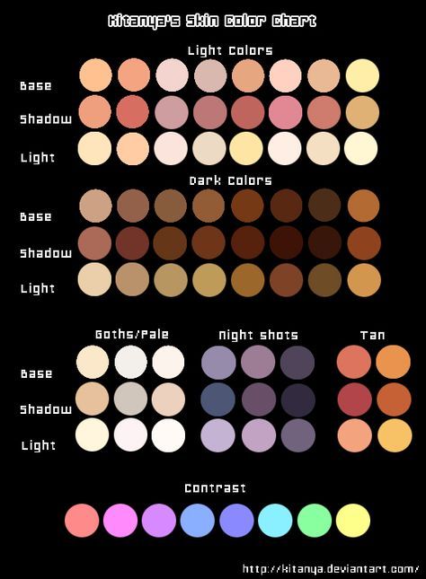 Light Goth, Night Shot, Light And Dark, Skin Color, Color Chart, Dark Colors, Light In The Dark, Light Colors, Shades