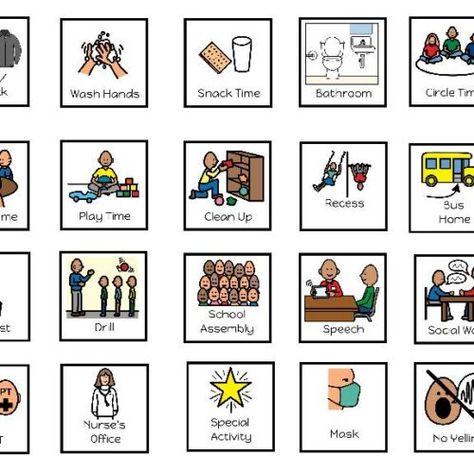 Pec Cards, Visual Schedule Printable, Pecs Pictures, Schedule Board, Behaviour Management, Visual Schedule, Cue Cards, Choice Boards, Student Organization