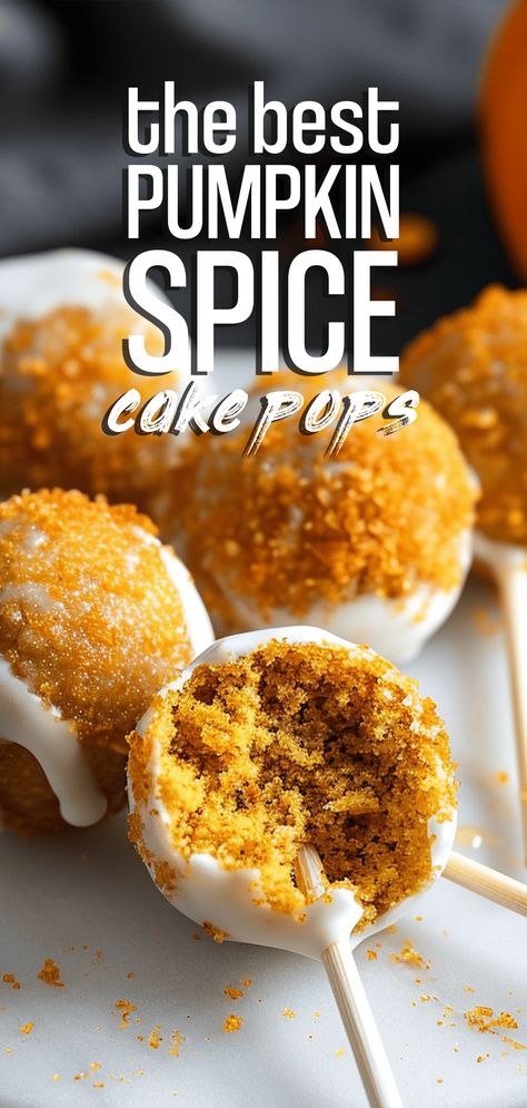 Pumpkin Spice Cake Pops [55 Minutes] – Chasety Healthy Pumpkin Cake Pops, Pumpkin Roll Cake Pops, Pumpkin Spice Candy Melts, Pumpkin Spice Cake Pops Recipe, Pumpkin Cheesecake Cake Pops, Fall Cake Pop Flavors, Cake Pops Fall Theme, Fall Flavored Cake Pops, Pumpkin Cake Pops Recipe