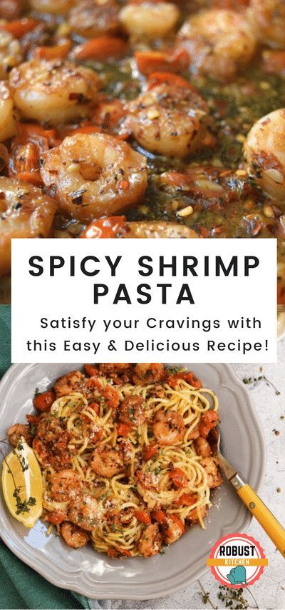 Spicy Shrimp Recipe, Spicy Shrimp Pasta, Spicy Shrimp Recipes, Pasta Shrimp, Scampi Pasta, Recipes Spicy, Spicy Pasta, Pasta Easy, Shrimp Pasta Recipe