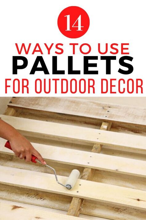 Upcycling, Diy Wood Pallet Projects, Used Pallets, Funky Junk Interiors, Outdoor Crafts, Pallet Outdoor, Work Diy, Pallet Crafts, Wood Pallet Projects