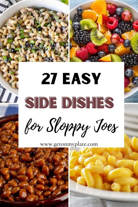 Side Dishes For Sloppy Joes, Sides For Sloppy Joes, Sloppy Joe Sides, Sloppy Joes Dinner, Kid Friendly Side Dishes, Burger Sides, Sloppy Joes Sliders, Frozen Sweet Potato Fries, Sloppy Joes Sandwich