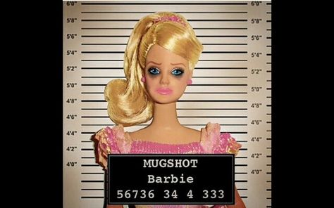 Barbie mugshot Barbie Movie, Memory Lane, The World